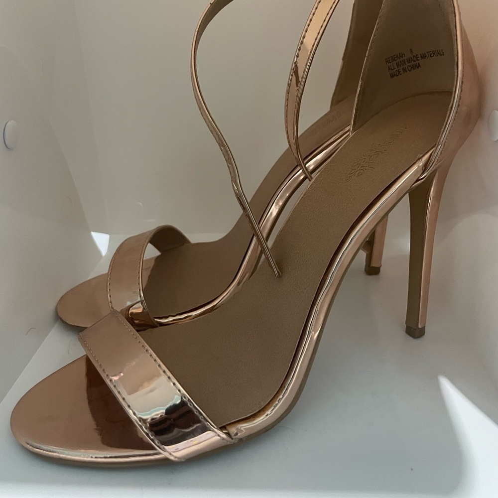 Gold heels